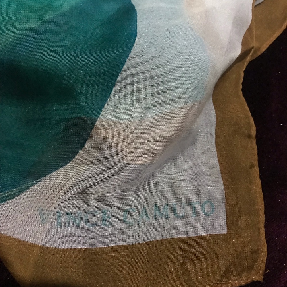 Vince Camino 100% Silk Oversized Scarf
